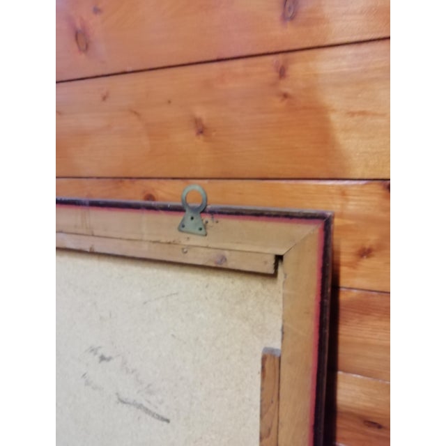 South Asian Silk Painting, 1960s For Sale - Image 6 of 16