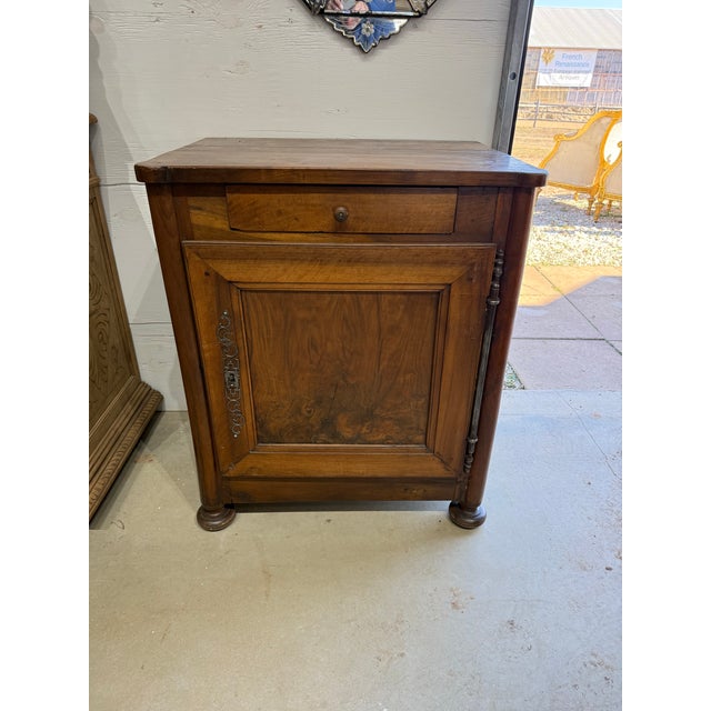 Sienna 18th Century French Louis XV Solid Walnut Cabinet / Buffet For Sale - Image 8 of 12