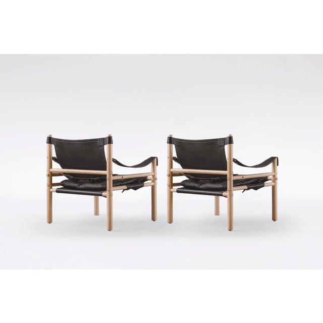 The Scirocco Armchairs by Arne Norell are a masterpiece of modern Scandinavian design, blending elegance with comfort....