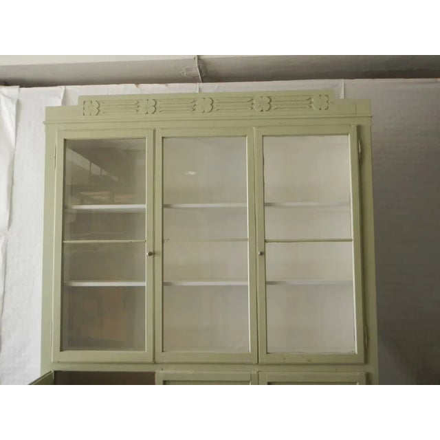 Vintage Fir Display Cabinet, 1950s For Sale - Image 4 of 11