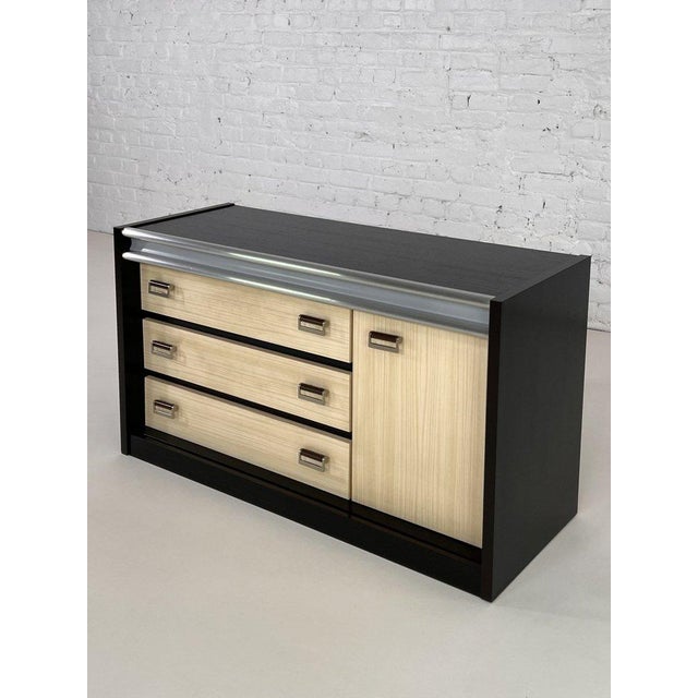Modular Chest of Drawers with Integrated Shelves and Mirror, 1970s For Sale - Image 6 of 8