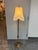 Antique Spiral Brass Floor Lamp For Sale - Image 9 of 12