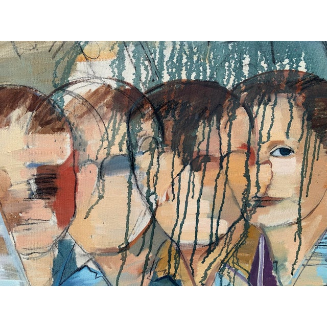 Large-Scale Figurative Oil Painting — American Artist John Allan Dawson (B. 1946) For Sale - Image 10 of 12