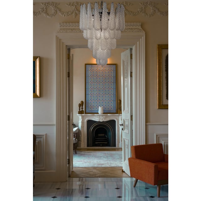 1970s Murano Petal Chandeliers, 1970s, Set of 2 For Sale - Image 5 of 18