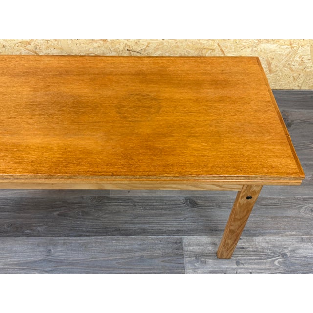 Brown Vintage Danish Adjustable Dining Table in Oak, 1960s For Sale - Image 8 of 18