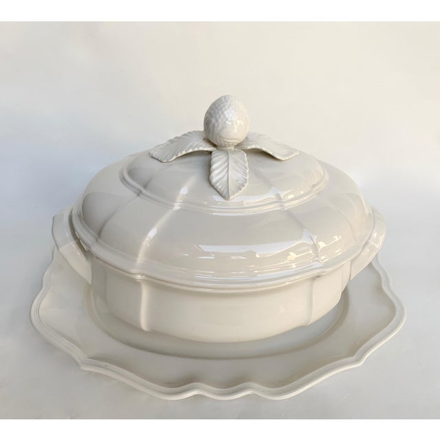 Villeroy & Boch Manoir Soup Tureen and Platter 2 Pieces Chairish