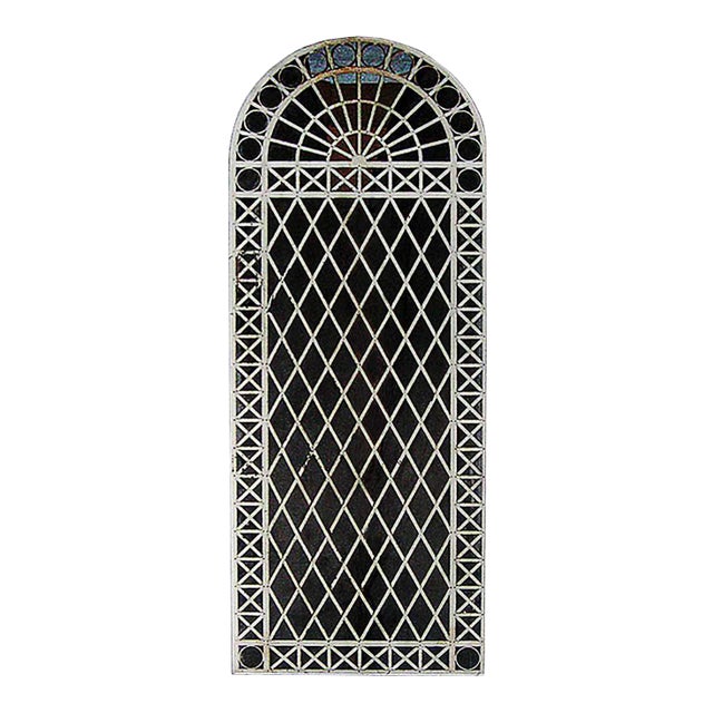 Monumental Antique Window Grille - Beaux Arts Style For Sale