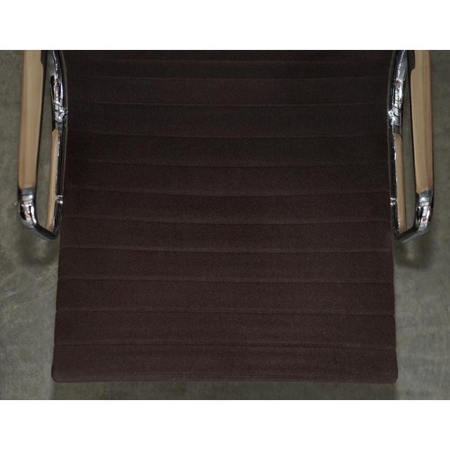 Brown EA 108 Swivel Desk Chair by Charles and Ray Eames For Sale - Image 6 of 18
