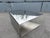 Monumental Sculptural Polished Stainless Steel Cantilever Coffee Table, Usa For Sale - Image 16 of 17