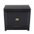 Mid-Century Modern Black Lacquer 4-Drawer Bachelor Chest For Sale - Image 11 of 11
