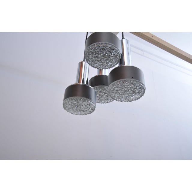 Cascade Lamp with Bubble Glass from Staff Leuchten, 1960s For Sale - Image 11 of 15