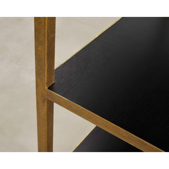 Metal Pair of Oly Studio Gilt Iron 'Stella' Étagères Bookcase Shelves For Sale - Image 7 of 18