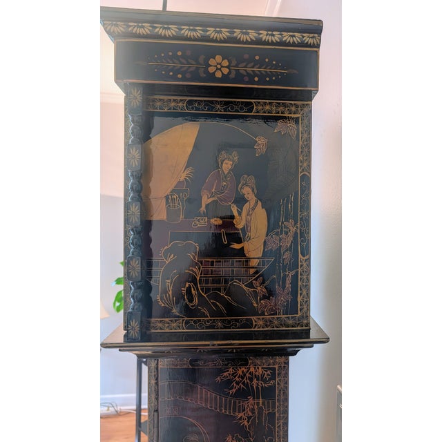 Mid 20th Century Chinese Grandfather Clock For Sale - Image 10 of 10