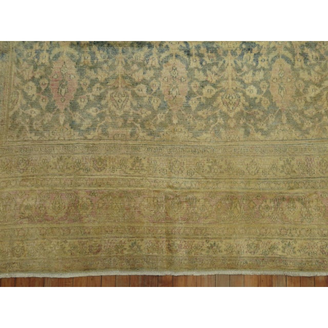 Antique Zabihi Collection Khorassan Rug For Sale - Image 4 of 12