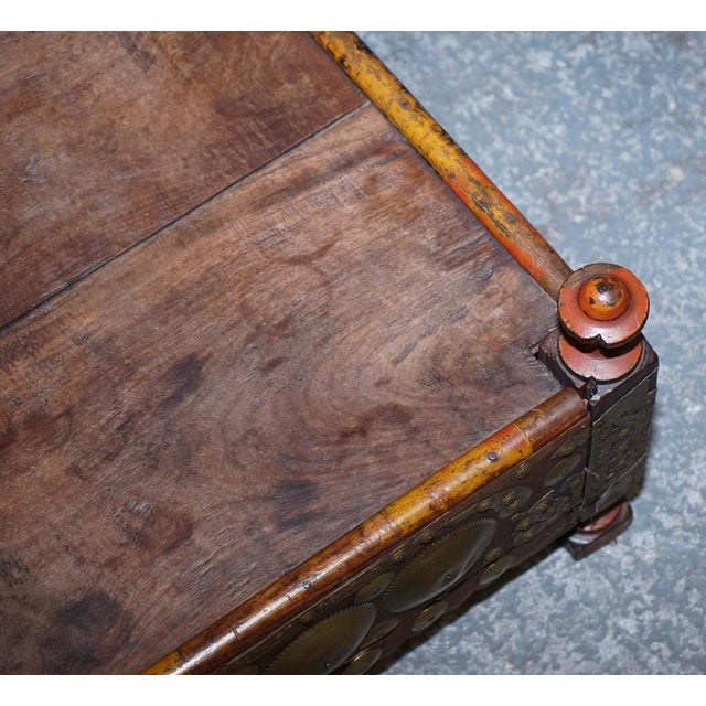 Primitive Oriental Asian Side Tables, Set of 2 For Sale - Image 18 of 18