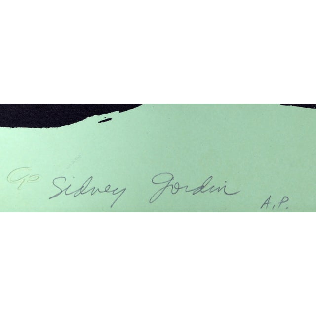 Untitled - Abstraction Gordin, Sidney Year: 1980 Lithograph, signed in pencil Edition: AP Size: 22 x 30 in. (55.88 x 76.2 cm)