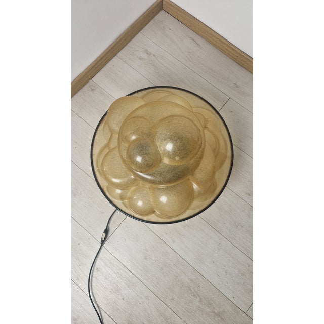 Model 640 Table Lamp with Profiterole in Plastic Fiber by Sergio Asti for Martinelli Luce, 1960s For Sale - Image 9 of 10