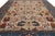 2020s Modern Designed Serapi-Style Wool Rug in Beige and Blue For Sale - Image 5 of 9