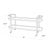 Regina Andrew Carter Polished Stainless Steel Bar Cart For Sale In Detroit - Image 6 of 7