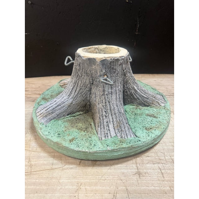 French Vintage French Faux Bois Tree Stands For Sale - Image 3 of 6