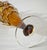 Mid-Century Modern Two-Handled Amber Murano Glass Vase, Italy, 1950s For Sale - Image 18 of 18