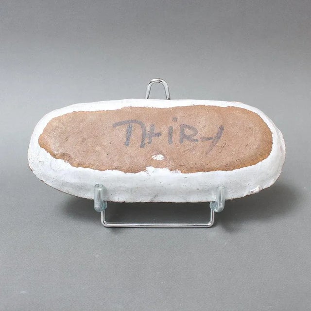 Vintage French Ceramic Tray by Albert Thiry, 1970s For Sale - Image 11 of 13
