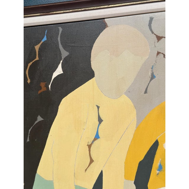 Hans Osswal, Children, 1960s, Oil on Canvas, Framed For Sale - Image 14 of 18