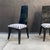 Textile 1980s Pair of Black Tessellated Stone Chairs For Sale - Image 7 of 10