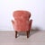Antique Italian Armchair in Pink Velvet, 1920s For Sale - Image 4 of 13