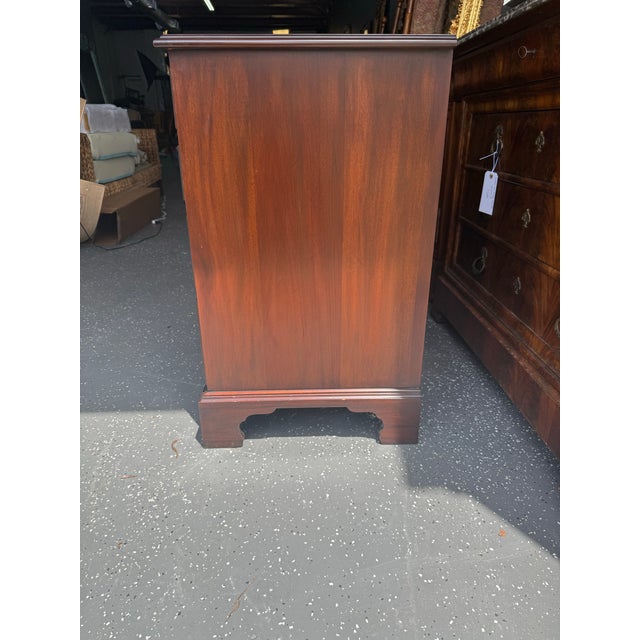 Late 20th Century Henkel Harris Mahogany Dresser For Sale - Image 9 of 12
