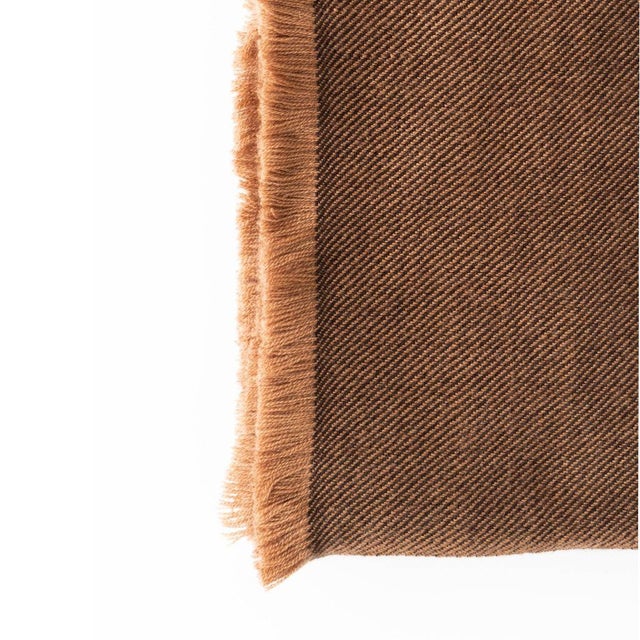 Hay twill weave merino throw / blanket luxuriously combines heritage value & high quality craftsmanship. A perfect gift or...