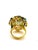 Bochic “Capri” Vintage Multi Sapphire, Amethyst & Diamond Ring Set In 18K Gold & Silver For Sale - Image 4 of 7