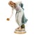 Ceramic Art Nouveau Figurine of Young Lady Ball Player attributed to Walter Schott for Meissen, 1900s For Sale - Image 7 of 7