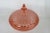 Pink Depression Glass 3 Footed Candy Dish With Diamond Quilt Pattern Lid 4757b For Sale In Miami - Image 6 of 14
