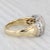 1.04ctw Diamond Ring 18k White Yellow Gold Size 8 Anniversary For Sale In Greensboro - Image 6 of 8