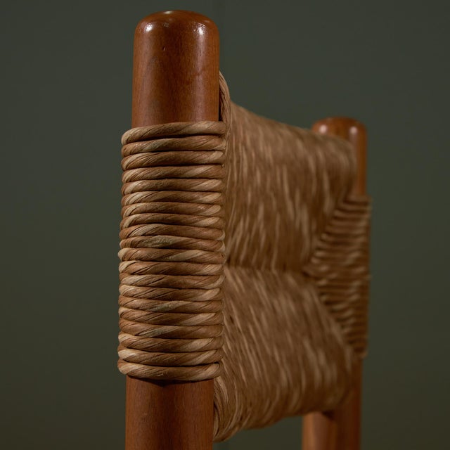 Wicker Chair Set, 1960s, Set of 4 For Sale - Image 17 of 18