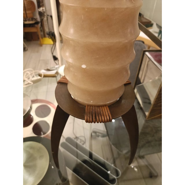 Beige Alabaster Vase by Annibale Oste, Italy, 2009 For Sale - Image 8 of 9