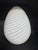 Murano Rare- Mid-Century Find: Murano Swirl Glass Egg Lamp For Sale - Image 4 of 6