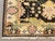 Black Peshawar Oushak Floral Motif Rug, 5' 10" X 4' For Sale - Image 8 of 10