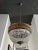 Antique Beaux Arts Bronze Crystal Basket Four Light Chandelier Rewired For Sale - Image 4 of 10