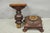 Antique American Empire Carved Mahogany Cannonball Paw Foot Pedestal Table Base For Sale - Image 18 of 18