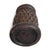 Vintage Small Bamileke Feather Wood Stool For Sale In Los Angeles - Image 6 of 6