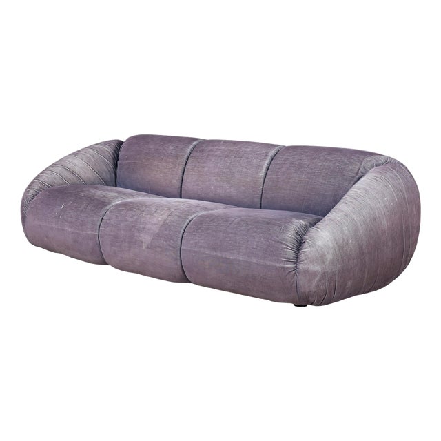 T.E.E. 3-Seater Sofa attributed to Studio Gruppo 14 for Busnelli, Italy, 1970s For Sale