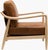Becki Owens x SURYA Gaviota Accent Chair Brown For Sale In Atlanta - Image 6 of 9