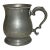 Rare Antique 18th Century Handmade Pewter Beer Mug Stein Early Touch Mark 1700's For Sale