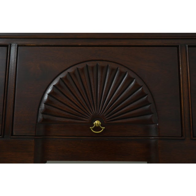 Brown Henkel Harris Mahogany Spnea Tall Highboy For Sale - Image 8 of 18