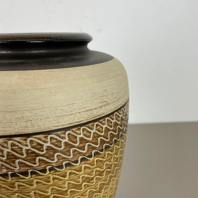 Red Large Abstract Ceramic Pottery Vase from Dümmler and Breiden, Germany, 1950s For Sale - Image 8 of 15