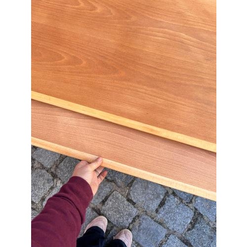 Extendable Beech Dining Table from Alma Tische For Sale - Image 4 of 11