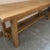 Vintage Raw Wood Bench For Sale - Image 3 of 6