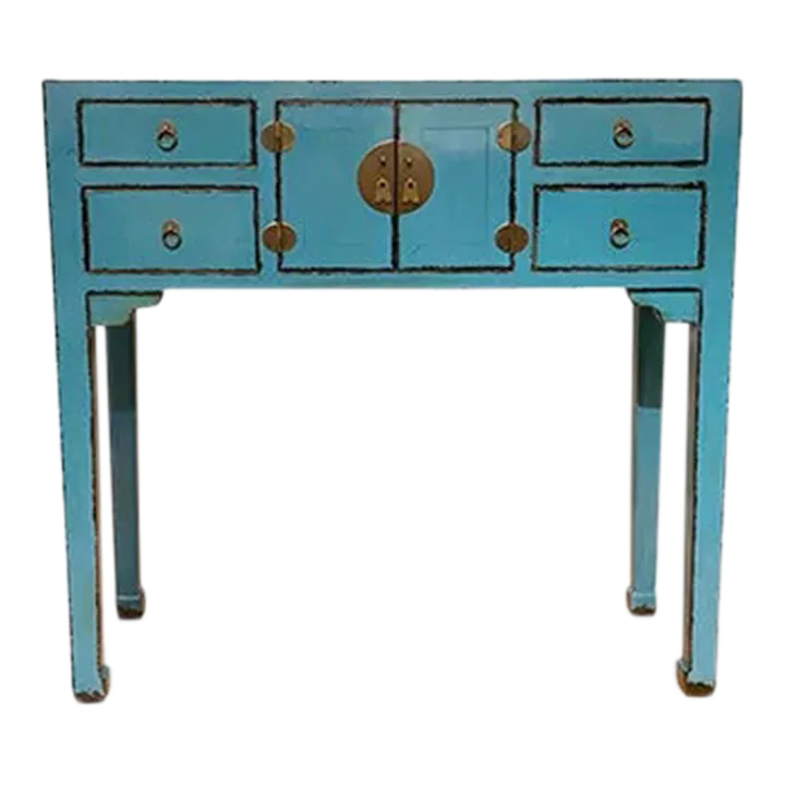 トールペイント「Table Collection」 1980s Asian Beijing Console Table | Chairish